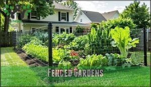 fenced gardens