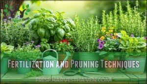 fertilization and pruning techniques