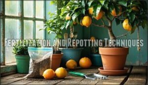 fertilization and repotting techniques
