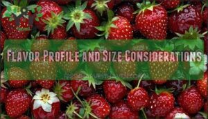 flavor profile and size considerations