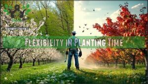 flexibility in planting time
