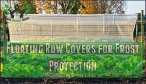 floating row covers for frost protection