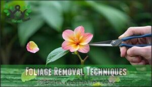 foliage removal techniques