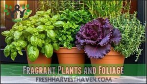 fragrant plants and foliage