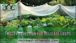 frost protection for delicate crops