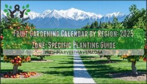 fruit gardening calendar by region