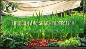 full sun and shade protection