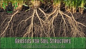 grasses for soil structure