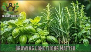 growing conditions matter