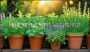 growing fall herbs successfully