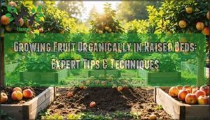 growing fruit organically in raised beds
