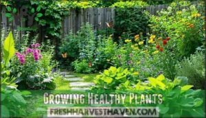 growing healthy plants