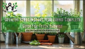 growing herbs indoors year round