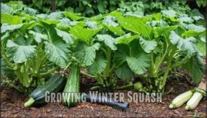 growing winter squash