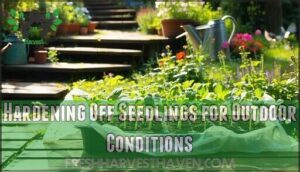 hardening off seedlings for outdoor conditions