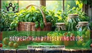 harvesting and preserving crops