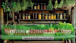 harvesting and storing zone 5 crops