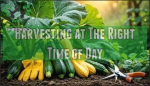 harvesting at the right time of day