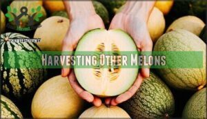 harvesting other melons