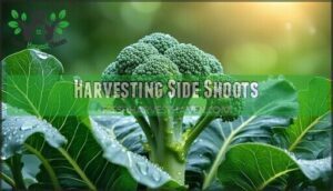harvesting side shoots