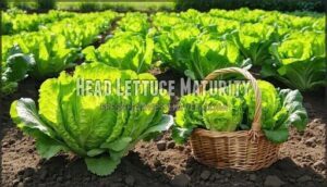 head lettuce maturity