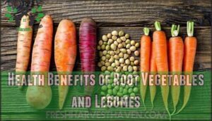 health benefits of root vegetables and legumes