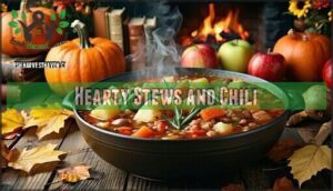 hearty stews and chili