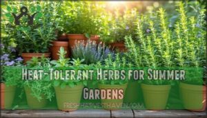 heat-tolerant herbs for summer gardens
