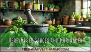 herb-based sauces and marinades
