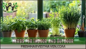 herbs for indoor and outdoor