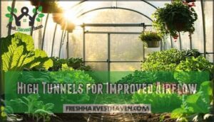 high tunnels for improved airflow