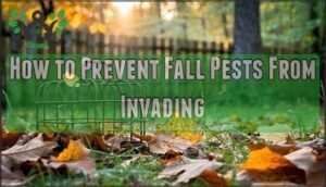 how to prevent fall pests from invading