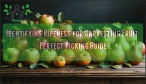 identifying ripeness for harvesting fruit
