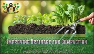 improving drainage and compaction