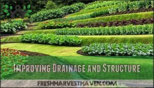 improving drainage and structure