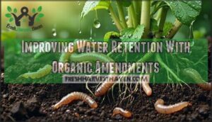 improving water retention with organic amendments
