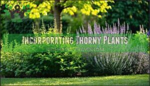 incorporating thorny plants