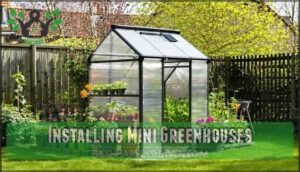 installing mini greenhouses