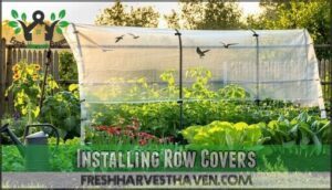 installing row covers