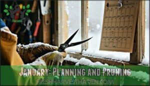january: planning and pruning