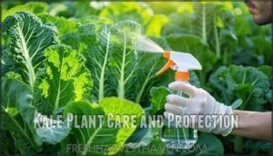 kale plant care and protection