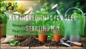 key ingredients for seed starting mix