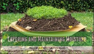 layering and maintaining moisture