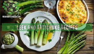 leek and artichoke recipes