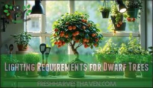 lighting requirements for dwarf trees