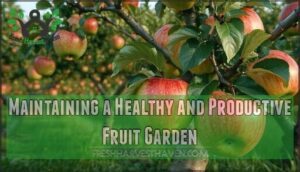 maintaining a healthy and productive fruit garden