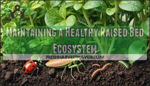 maintaining a healthy raised bed ecosystem