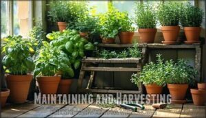 maintaining and harvesting