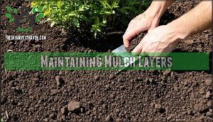 maintaining mulch layers
