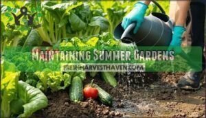maintaining summer gardens
